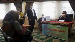 ملاقات مردمی رئیس سازمان بازرسی کل کشور در دادگستری شهرستان بندرترکمن