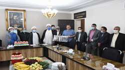 بازدید بازرس‌کل استان خراسان‌جنوبی از یک واحد تولیدی در شهرک صنعتی بیرجند