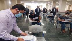 نظارت بازرسی‌کل استان چهارمحال وبختیاری بر آزمون استخدامی شرکت فولاد سفیددشت