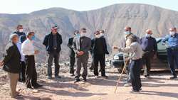 بازدید بازرس‌کل استان قزوین از معدن سنگ روستای دهک و سرخ کوله و روستای گردشگری باغدشت از توابع بخش الموت شرقی