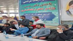 حضور بازرس کل استان سیستان و بلوچستان در میز خدمت نماز جمعه زاهدان