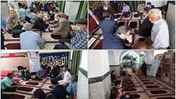 بازرس‌کل استان خراسان جنوبی در جمع نمازگزاران یک مسجد