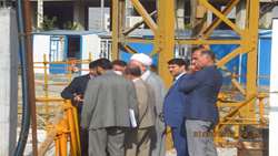 بازدید بازرس‌کل استان خراسان رضوی از پروژه درمانی اقامتی آلتون زندگی