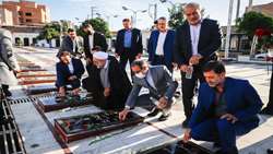 رئیس سازمان بازرسی کل کشور در گلزار شهدای ساری به مقام شامخ شهیدان ادای احترام کرد