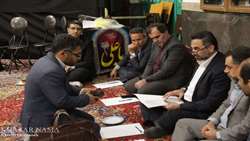 دیدار مردمی بازرس کل استان مازندران در مسجدالنبی(ص) ساری