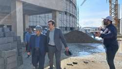 بازدید معاون نظارت و بازرسی امور فرهنگی سازمان بازرسی کل کشور از پروژه بیمارستان  ۵۳۱ تختخوابی مگاهاسپیتال بندرعباس/ بازرسى پیگیر سفت و سخت اجراى پروژه‌هاى نیمه کاره