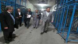 بازدید بازرس کل استان مازندران از سردخانه صانع افراز قائمشهر