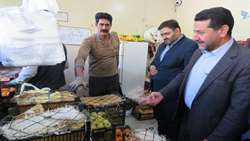 بازدید بازرس کل استان یزد از سردخانه‌های ذخیره‌سازی میوه تنظیم بازار شب عید