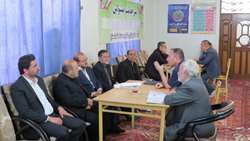 دیدار مردمی بازرس‌کل استان آذربایجان شرقی در حاشیه نماز جمعه شهر باسمنج