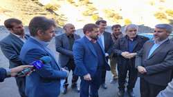 بازدید بازرس کل قضایی استان ایلام از تونل کبیرکوه و بررسی نواقص و نقاط حادثه‌خیز