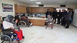 معاون تولیدی سازمان بازرسی از مرکز توانبخشی معلولان شهدای هفتم تیر بازدید کرد/ بررسی نحوه ارائه خدمات/ صدور دستورات لازم برای حل مشکلات 