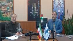تاکید بازرس‎کل استان گیلان بر حمایت از سرمایه‌گذاران در یک برنامه زنده تلویزیونی/ دیدار با مدیرکل صدا و سیمای مرکز گیلان