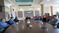 بازدید بازرس کل قضایی استان یزد از شهرداری منطقه 3 یزد