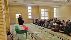 تبیین جایگاه سازمان بازرسی کل و معرفی سامانه 136 با حضور بازرس کل قضایی استان ایلام در دبیرستان دکتر حسابی