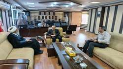 دیدار مدیر کل اوقاف و امور خیریه استان بوشهر با بازرس کل استان 