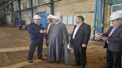 بازدید بازرس کل استان خوزستان از شرکت فولاد آتیه 