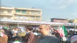 قائم مقام سازمان بازرسی در راهپیمایی 22 بهمن حضور یافت