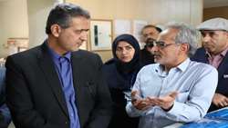 بازدید معاون فرهنگی و اجتماعی سازمان بازرسی کل کشور از بیمارستان شهید رجایی قزوین/ پیگیری تسریع در پرداخت تعرفه پرستاری و طرح دارویار از سازمان بیمه سلامت