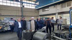 بازدید بازرس کل استان خراسان رضوی از شهرک صنعتی ماشین سازی و فناوری‌های برتر