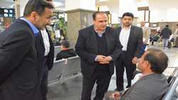 بازرس کل راه و شهرسازی سازمان بازرسی از ایستگاه راه آهن تهران بازدید کرد/ صدور دستوراتی برای رفع دغدغه‌های مردم در تهیه بلیت قطار