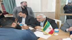 ملاقات مردمی بازرس کل استان اصفهان در مسجد فاطمیه شهر بهارستان