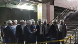 قائم مقام سازمان بازرسی از ایستگاه‌های در حال احداث قطار شهری اهواز بازدید کرد