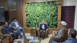 دیدار بازرس کل قضایی خوزستان با استاندار
