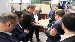 بازدید سرزده بازرس کل استان تهران از شعب بانک سپه در تهران