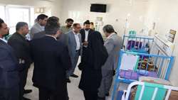 بازدید سرزده بازرس کل قضایی استان سیستان و بلوچستان از بیمارستان حضرت علی اصغر (ع) زاهدان