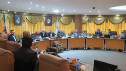 حضور هیئت تشخیص موضوع ماده‌ 6 قانون ارتقا سلامت نظام اداری و مقابله با فساد برای بررسی پرونده‌های مطروحه در استان آذربایجان شرقی