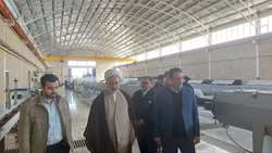 بازدید بازرس کل استان خراسان رضوی از چند واحد تولیدی در شهرستان جوین