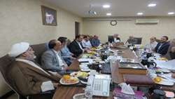 حضور بازرس کل قضایی خوزستان در جلسه شورای دستگاه‌های نظارتی استان