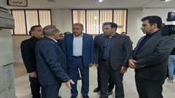 بازدید سرزده بازرس کل قضایی لرستان از اداره برق خرم آباد