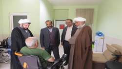 بازدید بازرس‌کل قضایی خوزستان از مرکز نگهداری جانبازان قطع نخاع