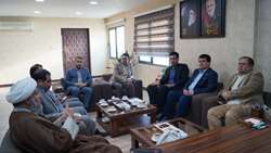 بازدید بازرس کل قضایی استان خوزستان از بیمارستان ابوذر اهواز
