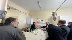 بازدید میدانی بازرس کل استان تهران از بیمارستان شهدای تجریش تهران/ عیادت و رسیدگی به مشکلات مجروحین حمله رژیم صهیونیستی