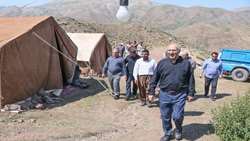 بازدید 10ساعته بازرس کل قضایی آذربایجان غربی از زیرساخت‌های عشایری زیوه ارومیه