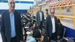 بازدید بازرس کل استان سیستان و بلوچستان از روند برگزاری کنکور سراسری در استان