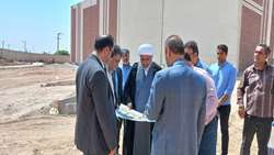 بازدید بازرس کل قضایی خوزستان از پروژه ساخت مسکن ملی استان