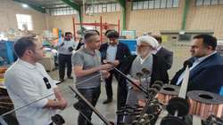 بازدید بازرس‌کل استان سمنان از واحد تولیدی کسری الکتریک ماهان/رفع مشکل صدور پایان‌کار با دستور بازرس کل استان