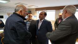 بازدید بازرس کل امور نظامی و امنیتی سازمان بازرسی از بیمارستان مصطفی خمینی، مرکز تأمین خسارات اشخاص بیمه دی و دفاتر خدمات انتظامی پلیس