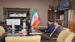 دیدار مدیرکل بنیاد مستضعفان ایلام با بازرس‌کل استان