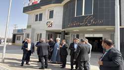 بازدید میدانی بازرس‌کل خراسان رضوی از منطقه آزاد تجاری – صنعتی دوغارون و انبارهای اداره کل گمرک دوغارون