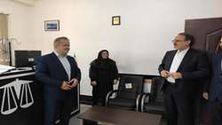 رئیس سازمان بازرسی از دادسرا و دادگستری نوشهر بازدید کرد/ رسیدگی به درخواست‌های تعدادی از مراجعه کنندگان