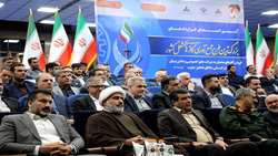 حضور بازرس کل قضایی استان خوزستان در مراسم امضای قرارداد جمع‌آوری گازهای مشعل کشور