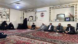 رئیس سازمان بازرسی با خانواده شهید رسول طالبی دیدار کرد