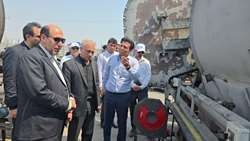 بازدید بازرس کل قضایی استان هرمزگان از واحدهای صنعتی برای رفع موانع تولید