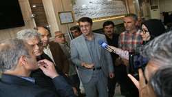 بازدید سرزده بازرس کل زنجان از بخش‌های مختلف بیمارستان حضرت ولی‌عصر (عج)