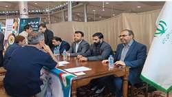 برگزاری میز خدمت بازرسی کل استان مرکزی در مصلی شهر اراک