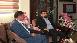 دیدار فرماندار شهرستان دره شهر، با بازرس کل قضایی ایلام